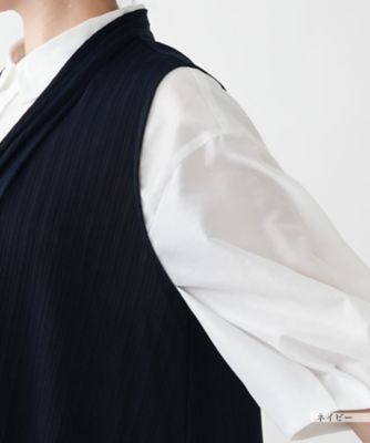 【店舗人気】羽織りベスト【Ｌｅｉｌｉａｎ　ＷＨＩＴＥ　ＬＡＢＥＬ】