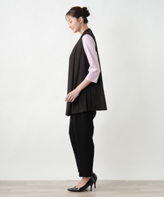 【店舗人気】羽織りベスト【Ｌｅｉｌｉａｎ　ＷＨＩＴＥ　ＬＡＢＥＬ】