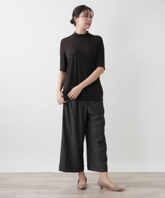 【店舗人気】ハイネックカットソー【Ｌｅｉｌｉａｎ　ＷＨＩＴＥ　ＬＡＢＥＬ】