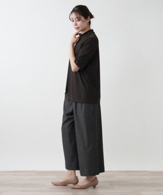 【店舗人気】ハイネックカットソー【Ｌｅｉｌｉａｎ　ＷＨＩＴＥ　ＬＡＢＥＬ】