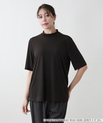 【店舗人気】ハイネックカットソー【Ｌｅｉｌｉａｎ　ＷＨＩＴＥ　ＬＡＢＥＬ】