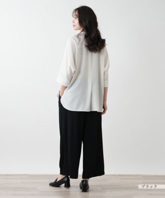 【店舗人気】ワイドパンツ【Ｌｅｉｌｉａｎ　ＷＨＩＴＥ　ＬＡＢＥＬ】