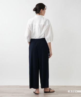 【店舗人気】ワイドパンツ【Ｌｅｉｌｉａｎ　ＷＨＩＴＥ　ＬＡＢＥＬ】