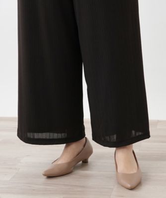 【店舗人気】ワイドパンツ【Ｌｅｉｌｉａｎ　ＷＨＩＴＥ　ＬＡＢＥＬ】