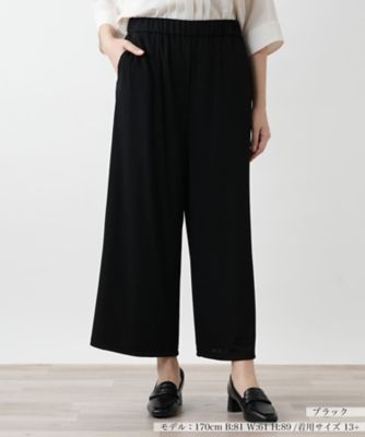 【店舗人気】ワイドパンツ【Ｌｅｉｌｉａｎ　ＷＨＩＴＥ　ＬＡＢＥＬ】