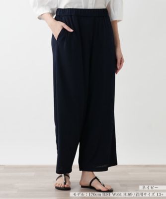 【店舗人気】ワイドパンツ【Ｌｅｉｌｉａｎ　ＷＨＩＴＥ　ＬＡＢＥＬ】