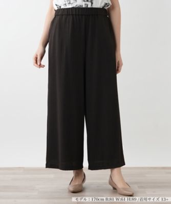 【店舗人気】ワイドパンツ【Ｌｅｉｌｉａｎ　ＷＨＩＴＥ　ＬＡＢＥＬ】