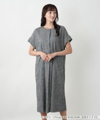 ＜Leilian plus house (Women/大きいサイズ)＞【店舗人気】チェックワンピース【プラス企画】