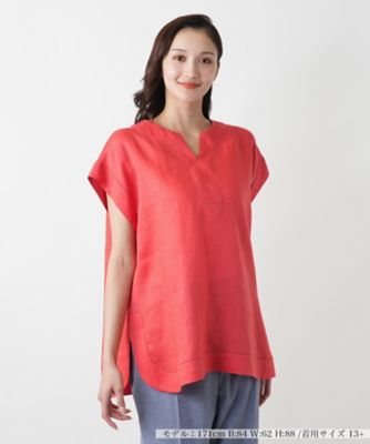 ＜Leilian plus house (Women/大きいサイズ)＞スキッパーブラウス【プラス企画】