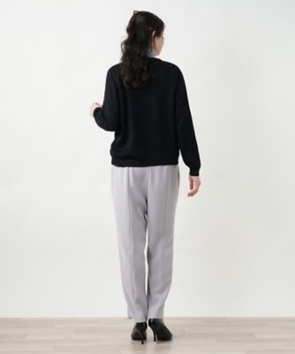 フラワー刺繍Ｖネックカーディガン【ＣＯＲＳＩＮＩ　＆　ＰＲＯＴＩ】