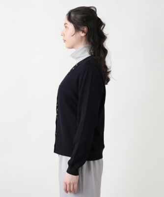 フラワー刺繍Ｖネックカーディガン【ＣＯＲＳＩＮＩ　＆　ＰＲＯＴＩ】