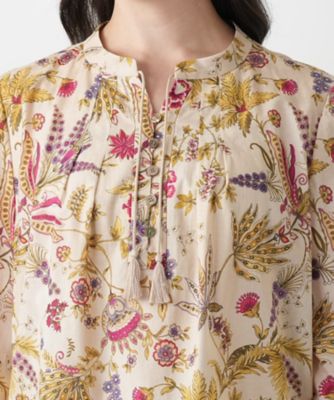 【店舗人気】プリントブラウス【ＲＯＣＨＡＳ　Ｐｒｅｍｉｅｒｅ】