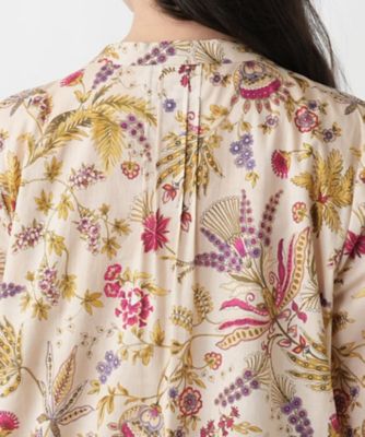 【店舗人気】プリントブラウス【ＲＯＣＨＡＳ　Ｐｒｅｍｉｅｒｅ】