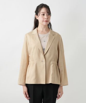 シャーリングブレザー【ＲＯＣＨＡＳ　Ｐｒｅｍｉｅｒｅ】