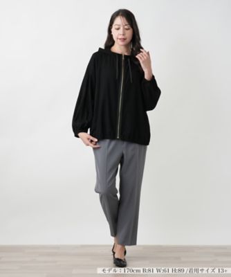【店舗人気】フーデッドブルゾン【ＲＯＣＨＡＳ　Ｐｒｅｍｉｅｒｅ】