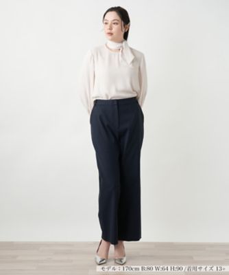 ストレートパンツ【ＲＯＣＨＡＳ　Ｐｒｅｍｉｅｒｅ】