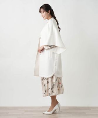店舗人気】フリルスリーブコート | Leilian plus house (Women/大きい