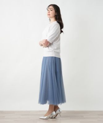 店舗人気】クルーネックニット【BOURGE】 | Leilian plus