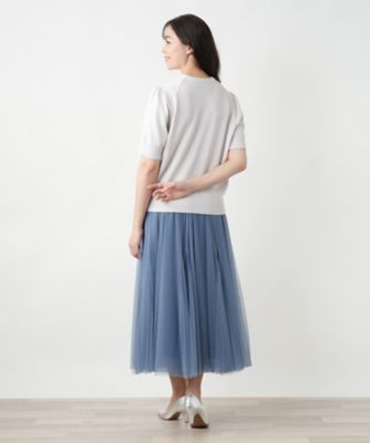 Leilian PLUS HOUSE / レリアンプラスハウス 【店舗人気】クルーネックニット【BOURGE】 店舗人気】クルーネックニット【BOURGE】|レリアン プラスハウス