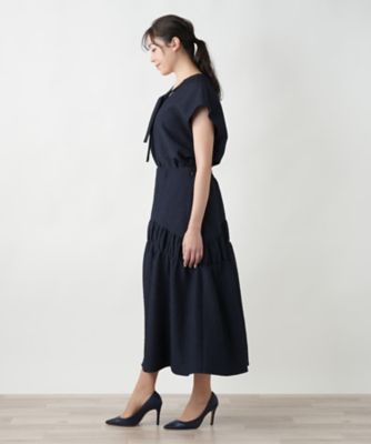 ロングフレアスカート【ＢＯＵＲＧＥ】