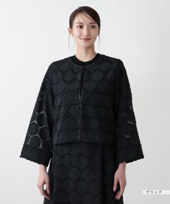 【店舗人気】ノーカラージャケット【ＢＯＵＲＧＥ】
