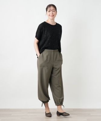 【店舗人気】クロップドパンツ【ＢＯＵＲＧＥ】