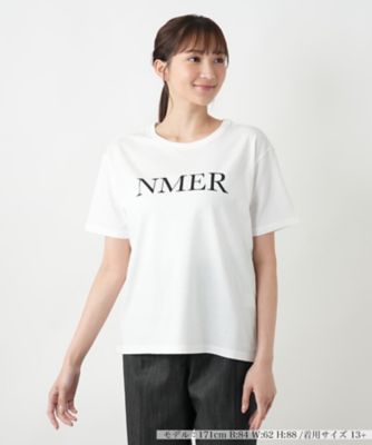 ＜Leilian plus house (Women/大きいサイズ)＞ロゴプリントＴシャツ【ＮＥＭＩＫＡ】