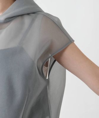 【美品】レリアン ◡̈ フードベスト　プラスハウス フーデッドベスト | Leilian plus house (Women/大きいサイズ