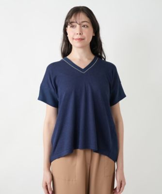 【店舗人気】切替Ｖネックニット【ＬＥ　ＴＲＩＣＯＴ　ＰＥＲＵＧＩＡ】