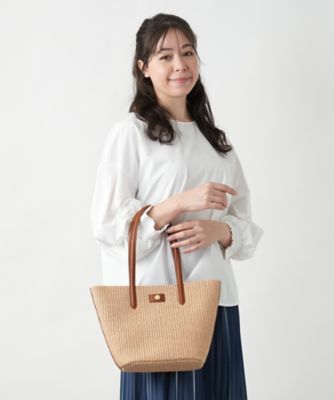 編み込みトートバッグ