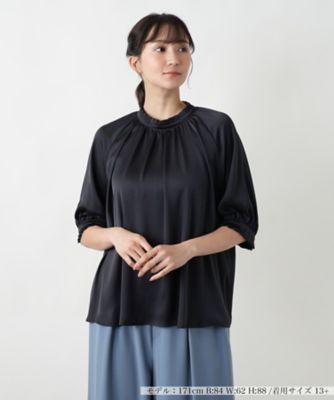 Leilian PLUS HOUSE / レリアンプラスハウス 【店舗人気】フリルブラウス 店舗人気】フリルブラウス【BOURGE】 | Leilian plus