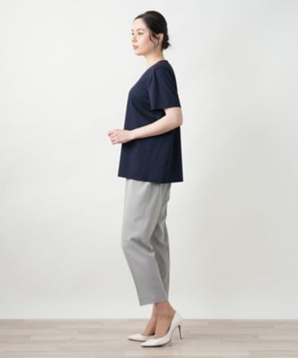 【店舗人気】ビジューネックカットソー