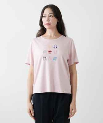 刺繍カットソー