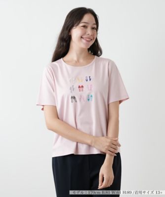 ＜Leilian plus house (Women/大きいサイズ)＞刺繍カットソー