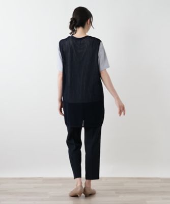 ニットベスト | Leilian plus house (Women/大きいサイズ