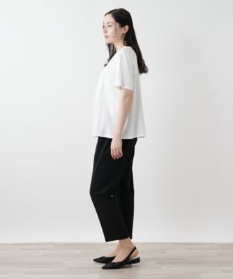 レース刺繍ブラウス | Leilian plus house (Women/大きいサイズ