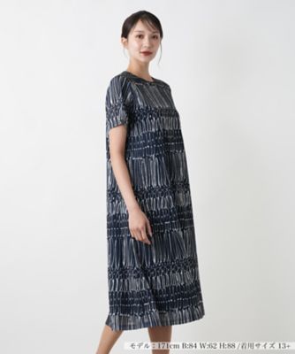 ＜Leilian plus house (Women/大きいサイズ)＞【店舗人気】プリントフレアワンピース