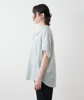 ストライプブラウス【Ｌｅｉｌｉａｎ　ＷＨＩＴＥ　ＬＡＢＥＬ】