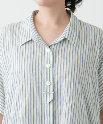 ストライプブラウス【Ｌｅｉｌｉａｎ　ＷＨＩＴＥ　ＬＡＢＥＬ】