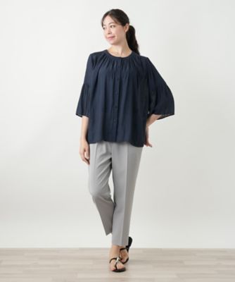 フレアブラウス【Ｌｅｉｌｉａｎ　ＷＨＩＴＥ　ＬＡＢＥＬ】