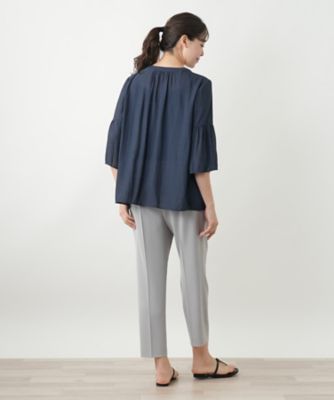 フレアブラウス【Ｌｅｉｌｉａｎ　ＷＨＩＴＥ　ＬＡＢＥＬ】