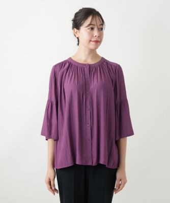 フレアブラウス【Ｌｅｉｌｉａｎ　ＷＨＩＴＥ　ＬＡＢＥＬ】