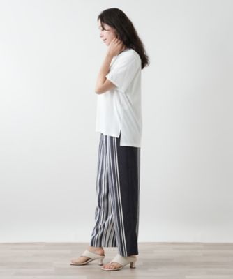 Leilian / レリアン 刺繍カットソー【Leilian WHITE LABEL】 刺繍カットソー【Leilian WHITE LABEL