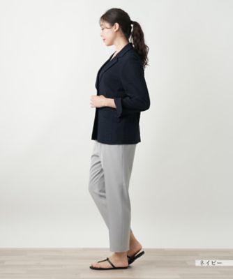 ノッチドラペルジャケット【Ｌｅｉｌｉａｎ　ＷＨＩＴＥ　ＬＡＢＥＬ】