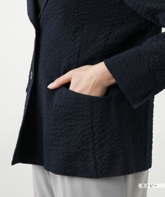 ノッチドラペルジャケット【Ｌｅｉｌｉａｎ　ＷＨＩＴＥ　ＬＡＢＥＬ】