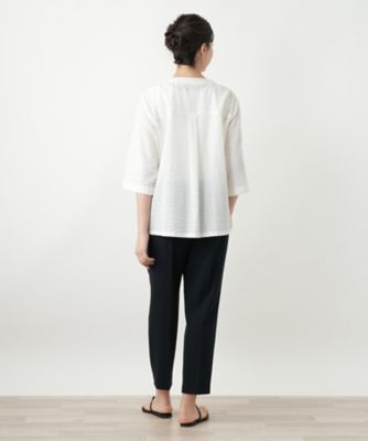 ノーカラージャケット【Ｌｅｉｌｉａｎ　ＷＨＩＴＥ　ＬＡＢＥＬ】