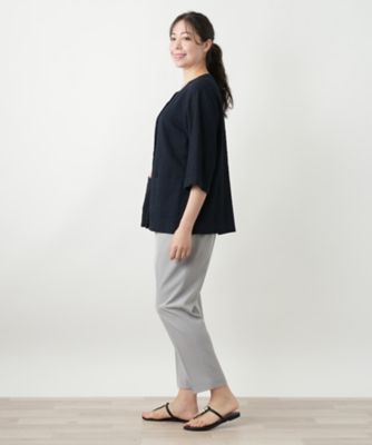 ノーカラージャケット【Ｌｅｉｌｉａｎ　ＷＨＩＴＥ　ＬＡＢＥＬ】