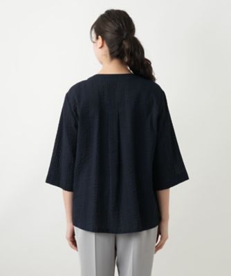ノーカラージャケット【Ｌｅｉｌｉａｎ　ＷＨＩＴＥ　ＬＡＢＥＬ】