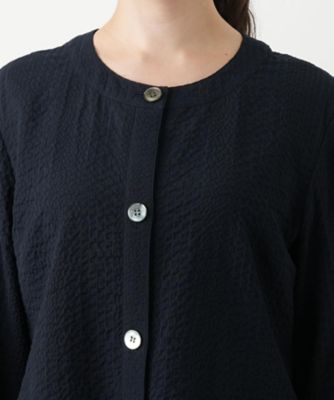 ノーカラージャケット【Ｌｅｉｌｉａｎ　ＷＨＩＴＥ　ＬＡＢＥＬ】