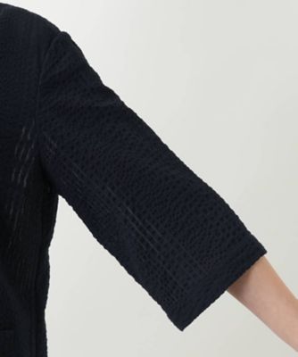 ノーカラージャケット【Ｌｅｉｌｉａｎ　ＷＨＩＴＥ　ＬＡＢＥＬ】